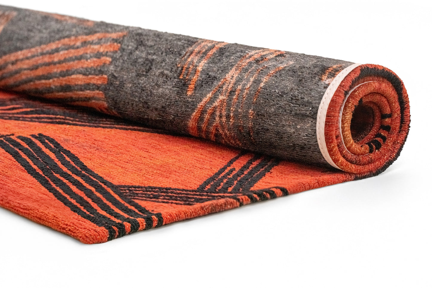 2069 KANJI GINGERCHOCOLATE síkszövött modern szőnyeg