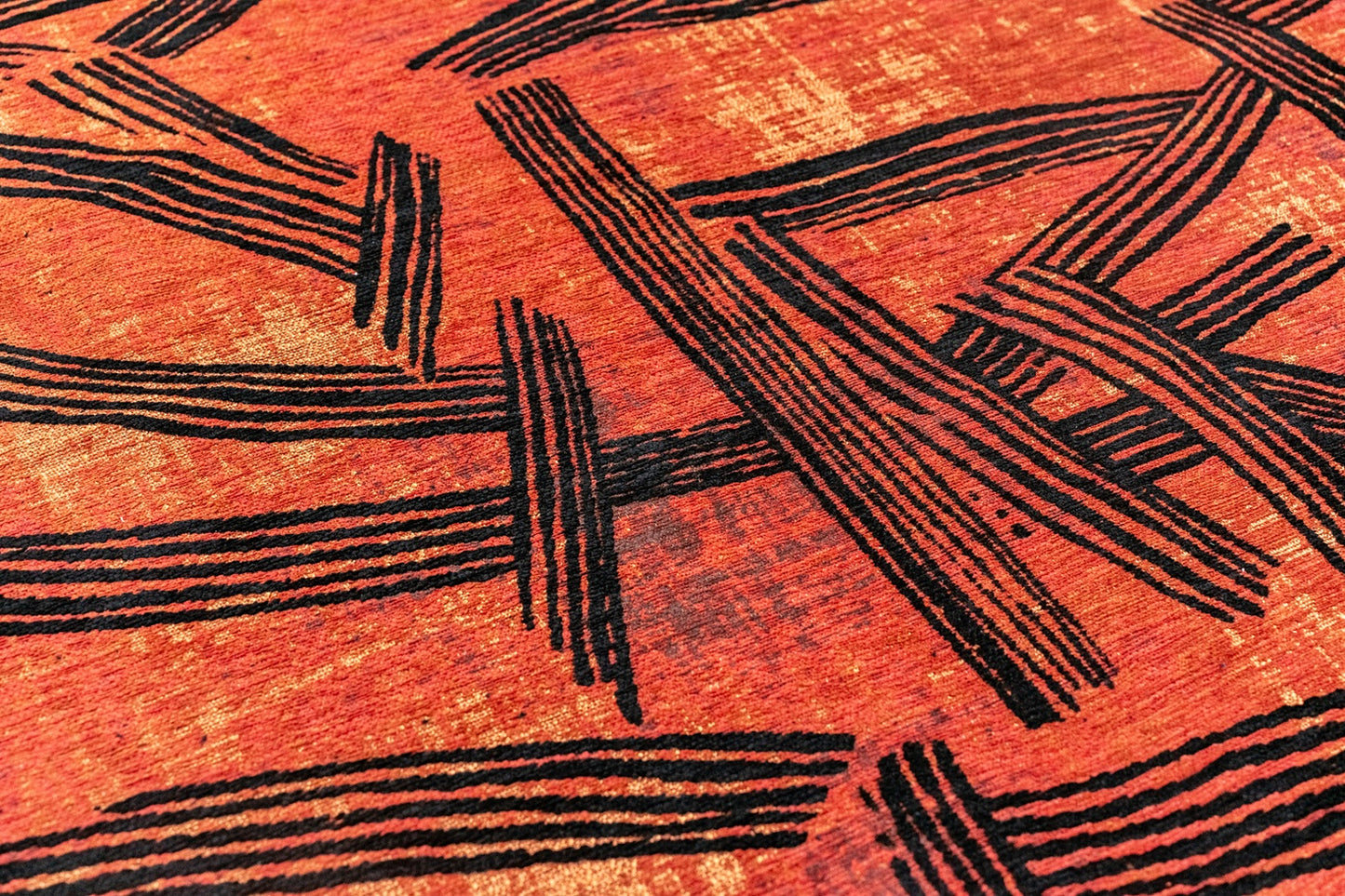 2069 KANJI GINGERCHOCOLATE síkszövött modern szőnyeg