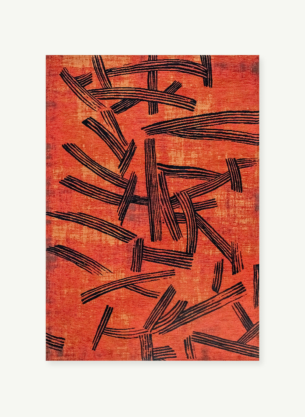 2069 KANJI GINGERCHOCOLATE síkszövött modern szőnyeg