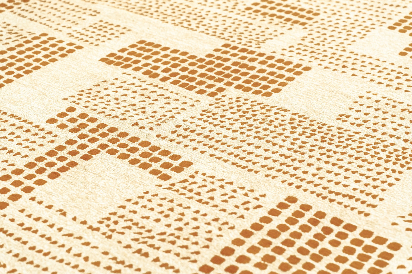 ZEN GARDEN- Sárga-bézs- SÍKSZÖVÖTT MODERN SZŐNYEG 2079