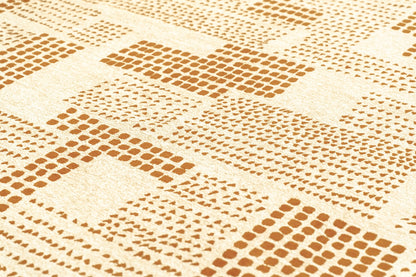 ZEN GARDEN- Sárga-bézs- SÍKSZÖVÖTT MODERN SZŐNYEG 2079