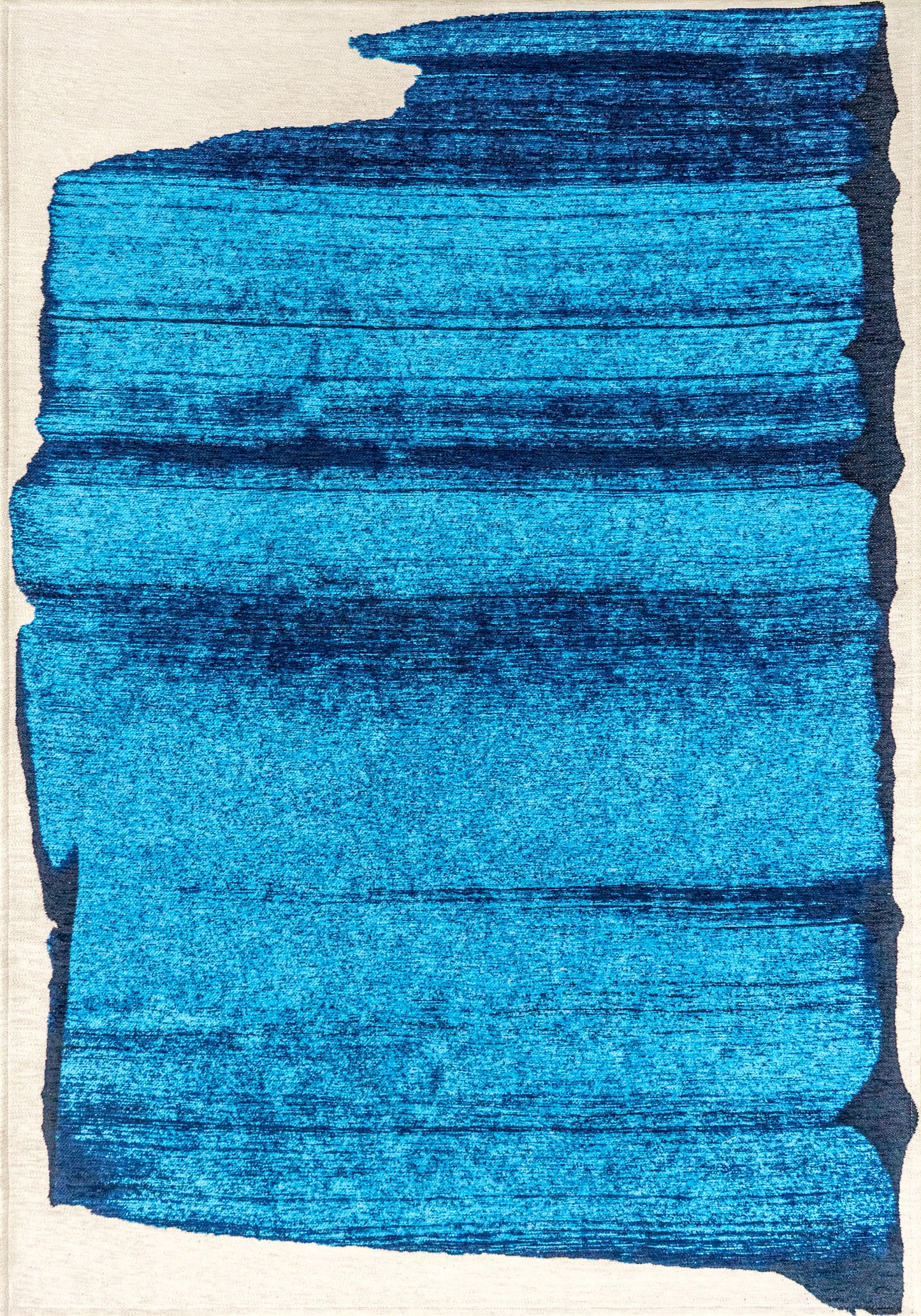 BRUSH DIVABLUE 2080 síkszövött kék szőnyeg
