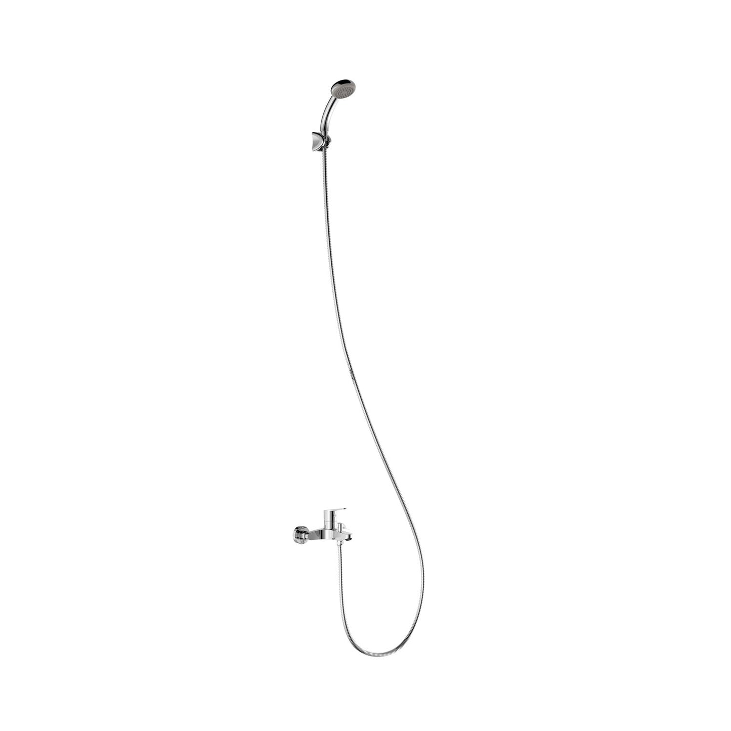 TRES- BASE KÁDTÖLTŐ CSAPTELEP+ZUHANYSZETT KRÓM- 21517010