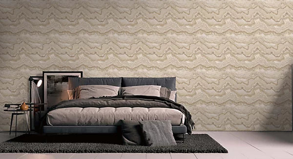 Márványos beige design tapéta