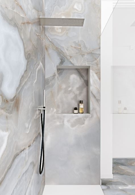 LES BIJOUX SOD.BLEU GLOSSY 6MM - nagy csempe