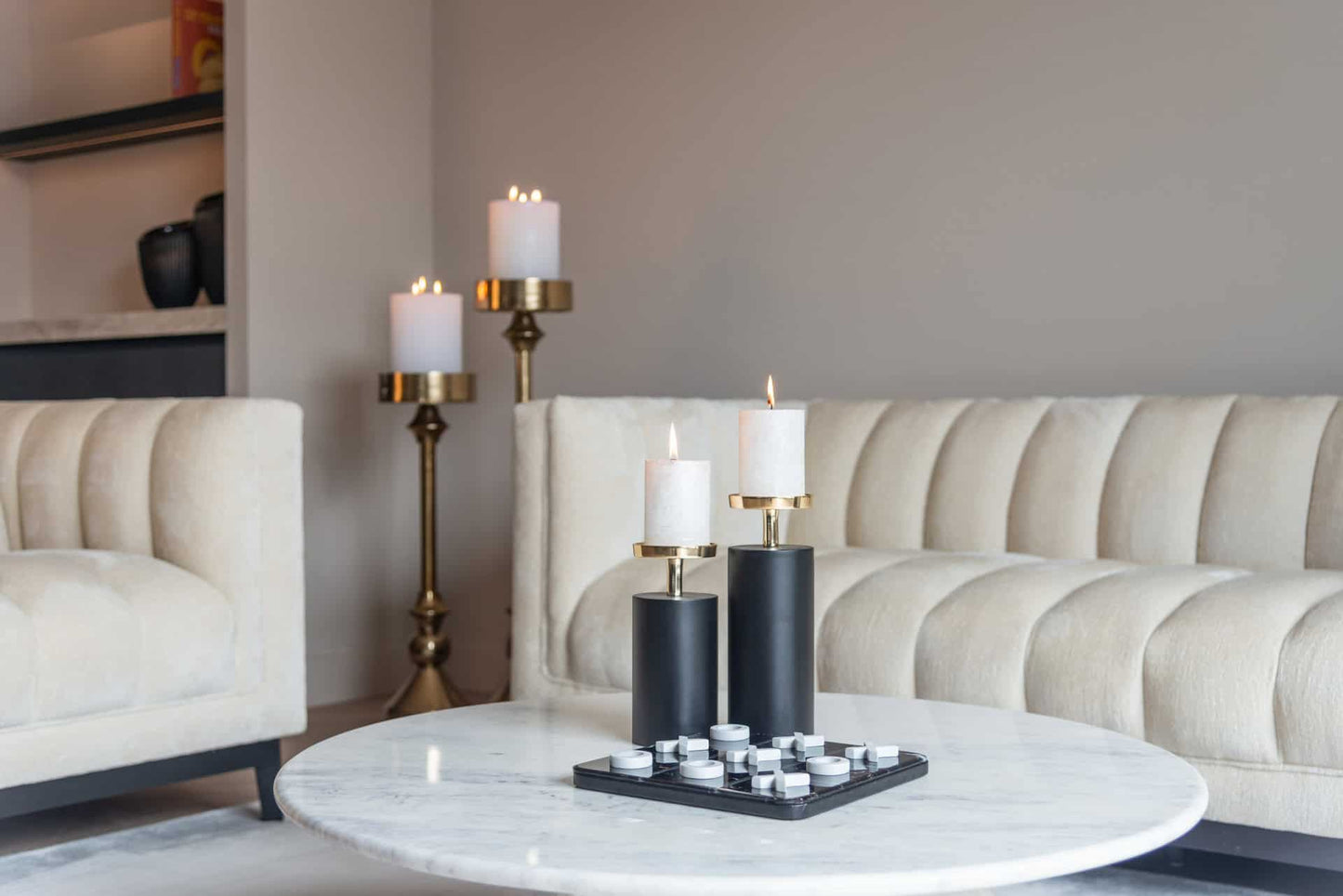 Presley álló gyertyatartó