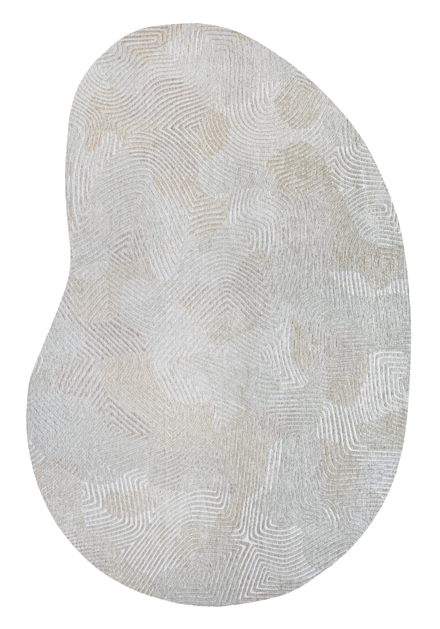 9229 SHELLBEIGE_ modern síkszövött szőnyeg - amorf