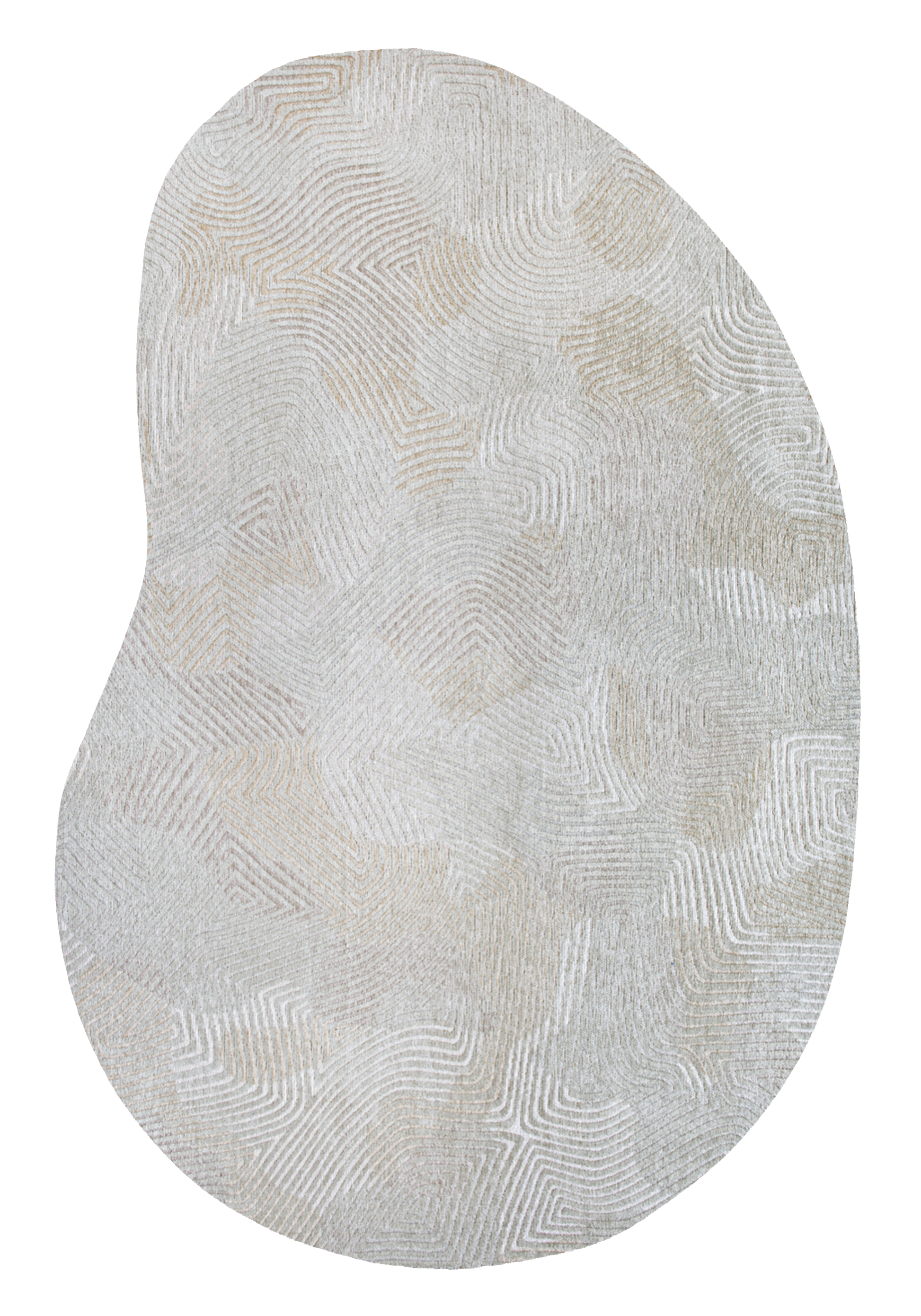 9229 SHELLBEIGE_ modern síkszövött szőnyeg - amorf
