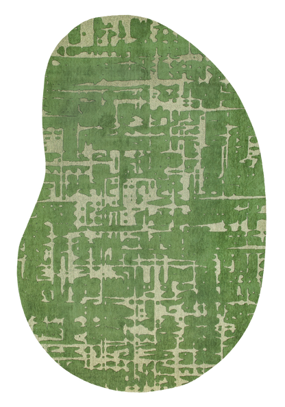Baobab- 9202 Perrier’s Green- modern síkszövött szőnyeg