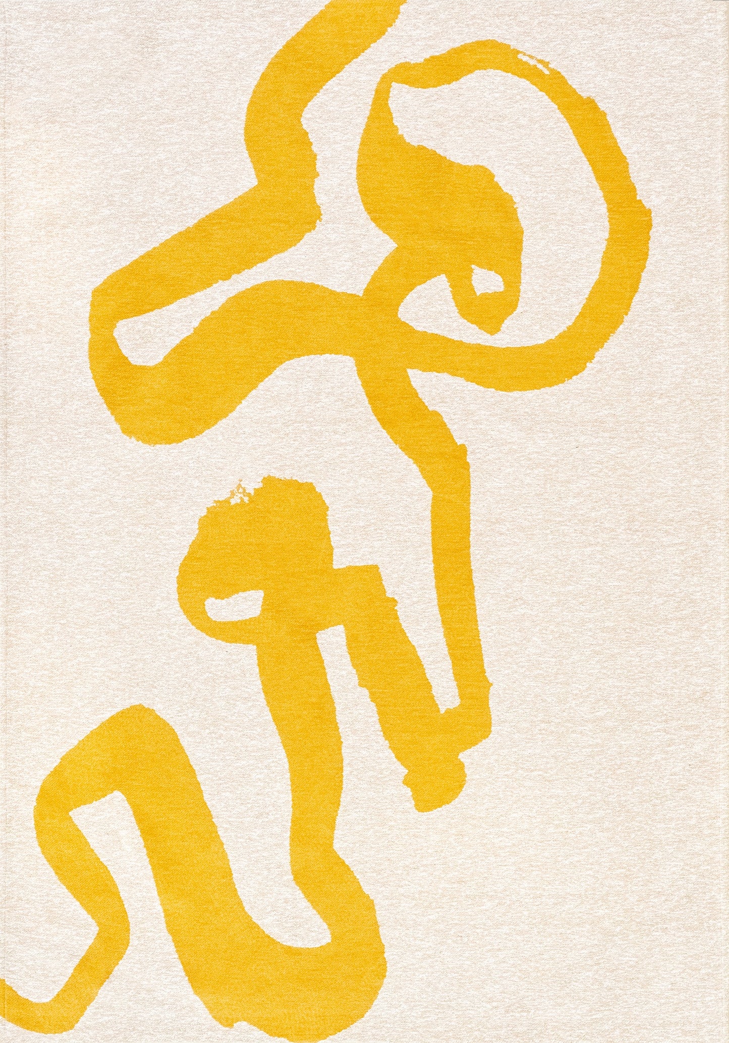 RIBBON PURE YELLOW 2084 szőnyeg