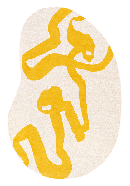 RIBBON PURE YELLOW 2084 szőnyeg
