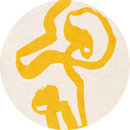 RIBBON PURE YELLOW 2084 szőnyeg