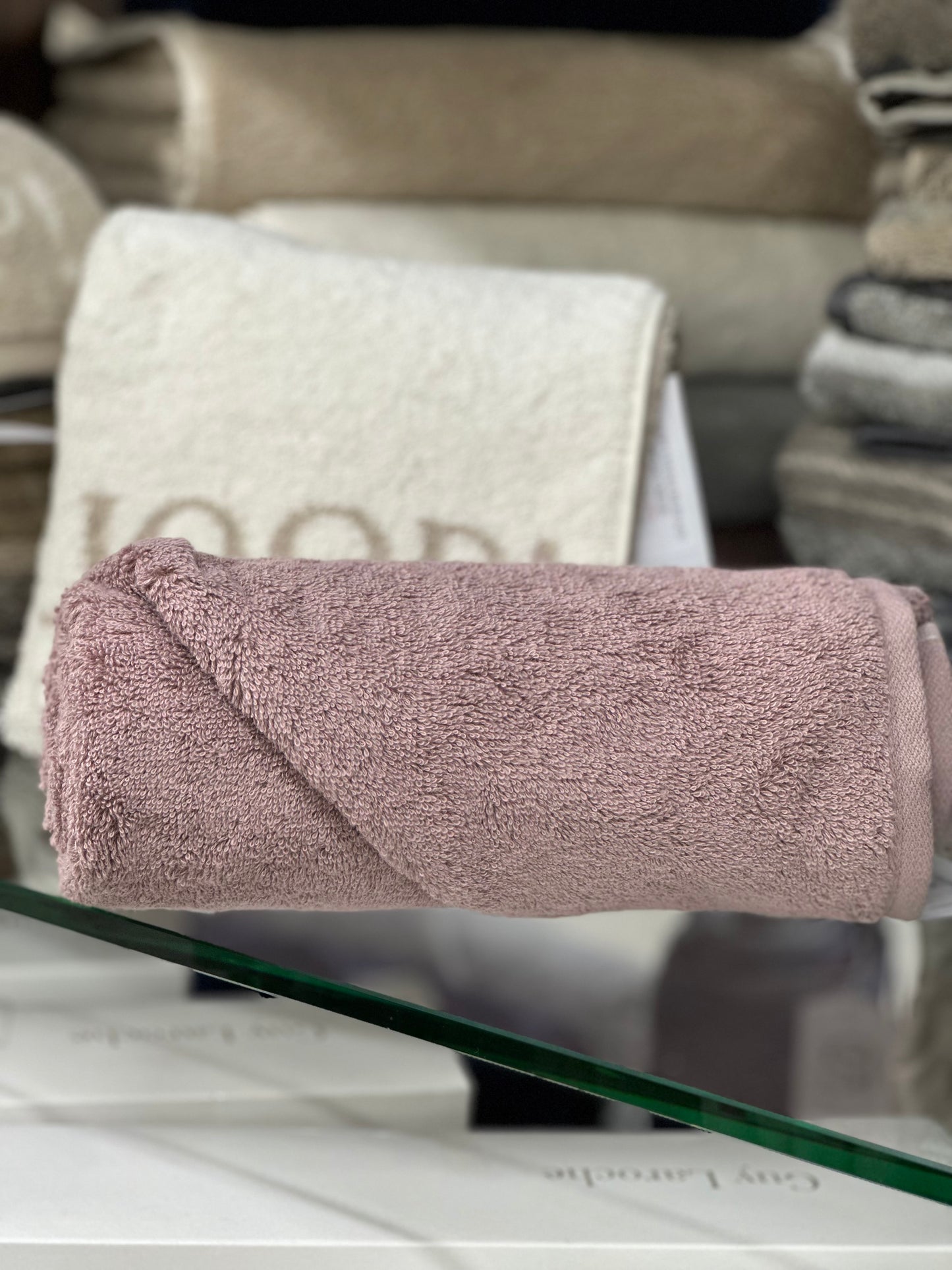 JOOP! Uni doubleface rose törölköző – Finom elegancia prémium német minőségben