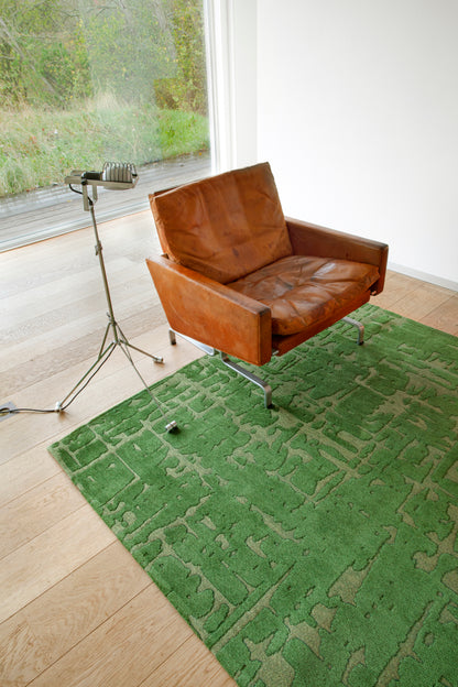 Baobab- 9202 Perrier’s Green- modern síkszövött szőnyeg