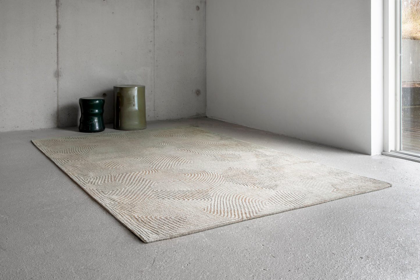 9229 SHELLBEIGE_ modern síkszövött szőnyeg 