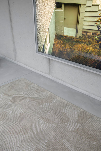9229 SHELLBEIGE_ modern síkszövött szőnyeg 