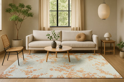 Sakura 9834 petal dew síkszövött szőnyeg