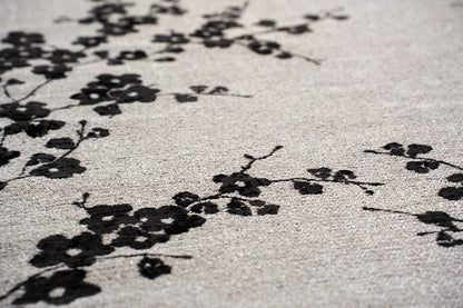 Sakura-9835 night snow síkszövött szőnyeg