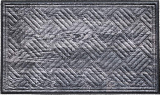 Amaron wood lábtörlő 45x75 / szürke