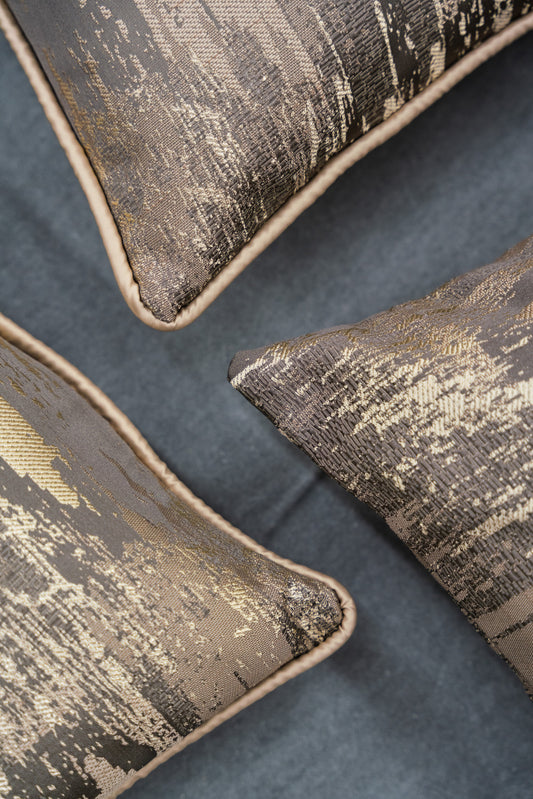 Asia 3 darabos drapp díszpárna szett 5306 3 darabos szett / beige-barna