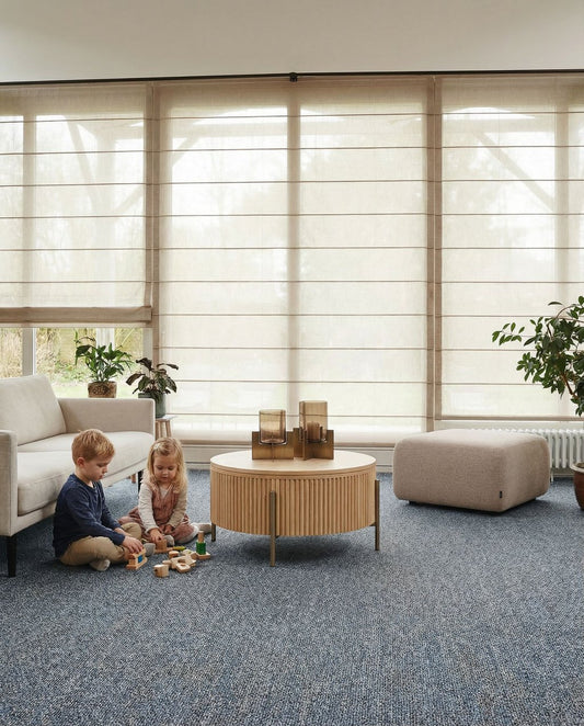 Rapid-504 kék padlószőnyeg 400 cm-es