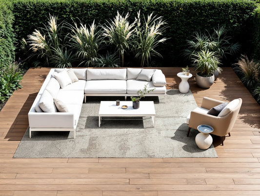 Sol beige modern síkszövött szőnyeg - Szőnyegszalon
