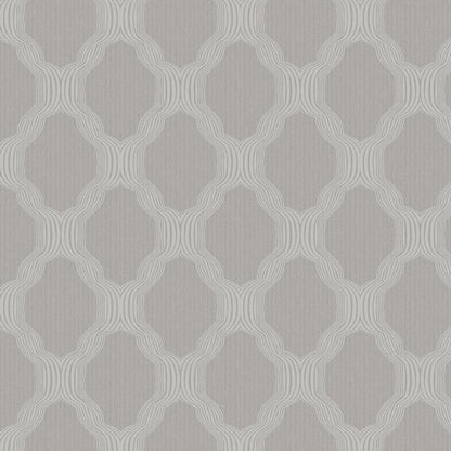 Modern geometrikus mintás tapéta taupe