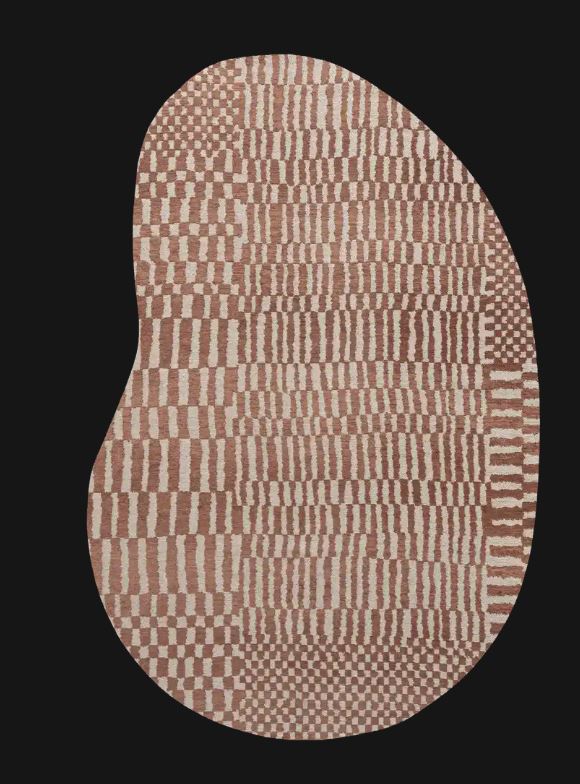 BERBER KSAR 9653 síkszövött modern design szőnyeg