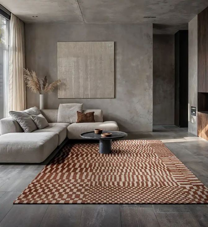 BERBER KSAR 9653 síkszövött modern design szőnyeg