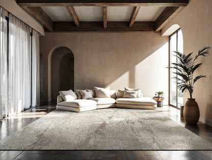 Sol beige modern síkszövött szőnyeg - Szőnyegszalon