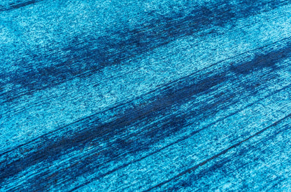 BRUSH DIVABLUE 2080 síkszövött kék szőnyeg részlet
