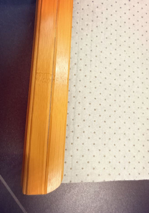 Bambus nature fürdőszobai kilépő 60x115 / beige-barna