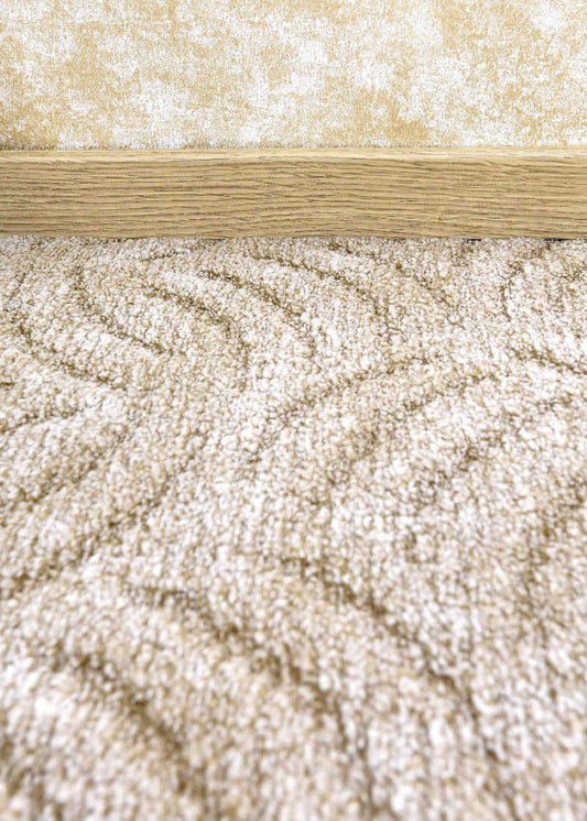 Band-106 bézs padlószőnyeg 500 cm-es / beige-barna