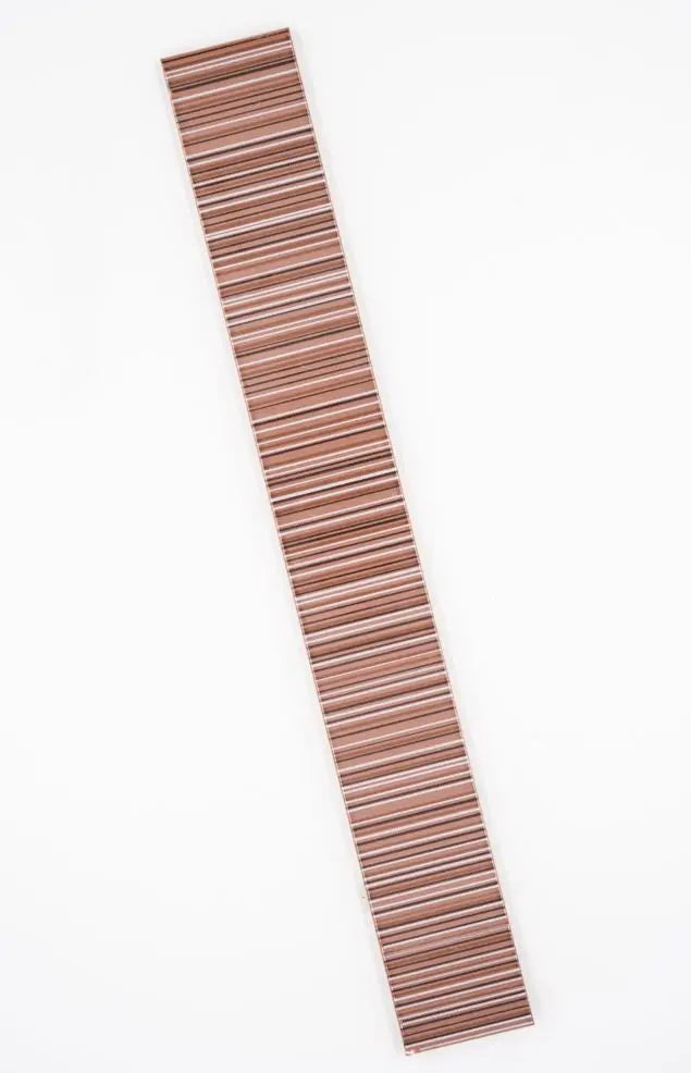 Barna csíkos listello/Prisma T 4x30 / beige-barna