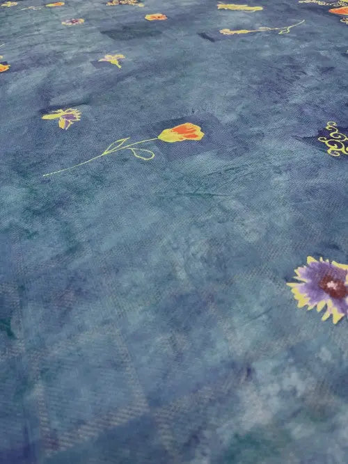 Blue Meadow mintás sötétítő Georgia - Szőnyegszalon
