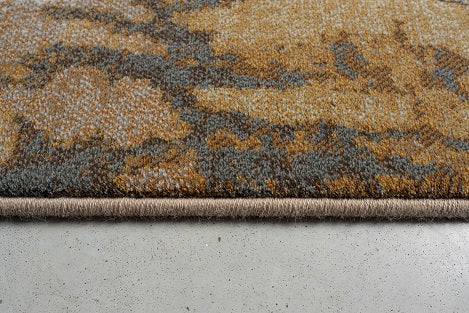 Breeze krém-aranybarna modern szőnyeg