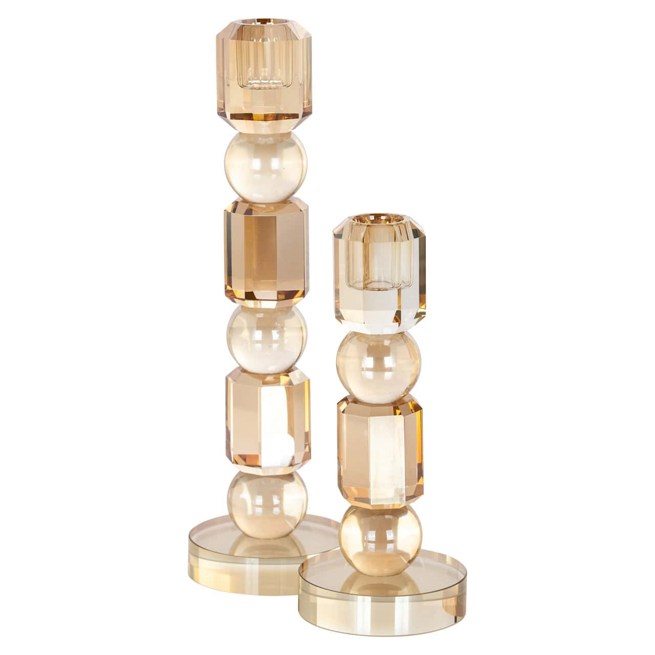 Meral barna gyertyatartó