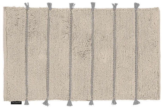 Calypso natural fürdőszoba szőnyeg 55x85 / beige-barna