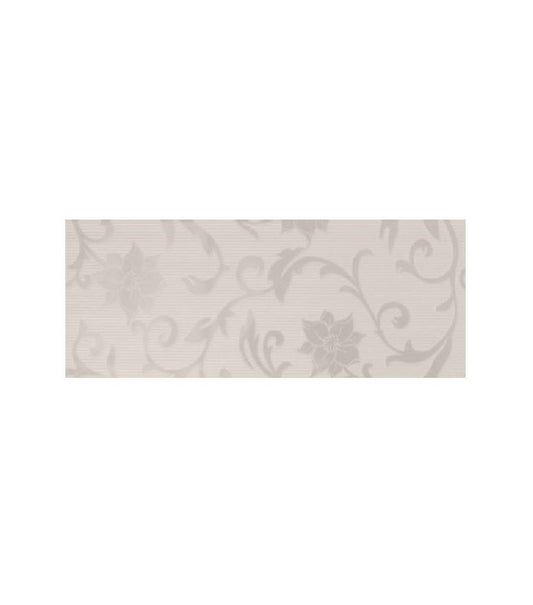 Csillámló fali dekor/Allure Damasco 20x50 / fehér