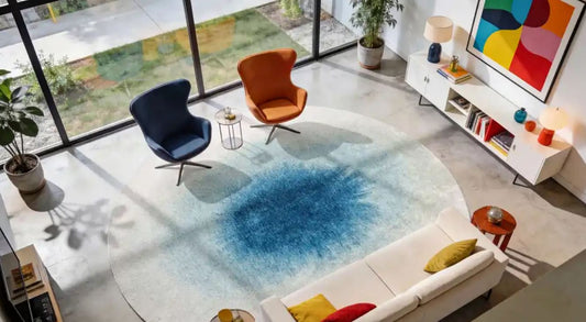 Drop - Dream in Blue 2102- modern szőnyeg