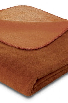 Duo Cotton terra-narancs pléd 150x200 / sárga-narancs