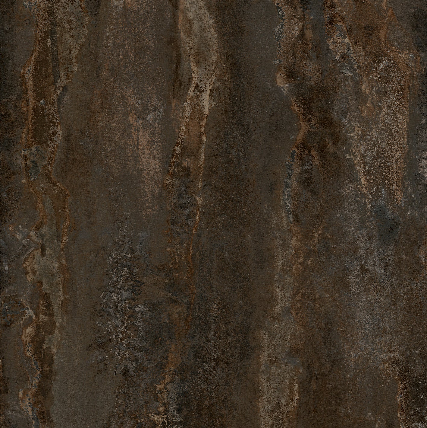 FLOWTECH AGED BRONZE 120x120- erőteljes karakterével és mély tónusaival egyedi, modern hangulatot teremt, amely azonnal különlegessé teszi a teret.