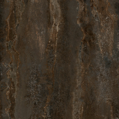 FLOWTECH AGED BRONZE 120x120- erőteljes karakterével és mély tónusaival egyedi, modern hangulatot teremt, amely azonnal különlegessé teszi a teret.