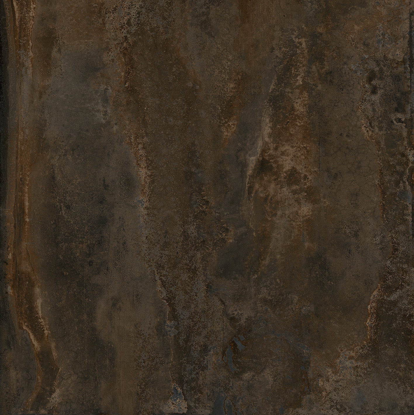 FLOWTECH AGED BRONZE 120x120- erőteljes karakterével és mély tónusaival egyedi, modern hangulatot teremt, amely azonnal különlegessé teszi a teret.
