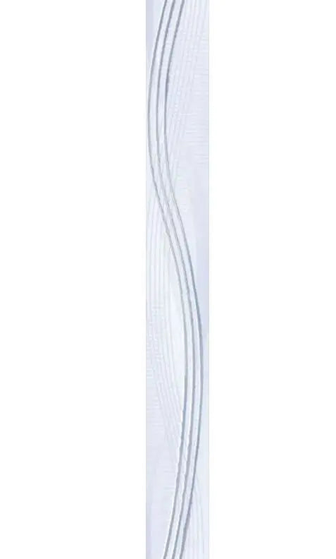 Fényes hullám-fehér listello/Gemma 4,5x40 / fehér