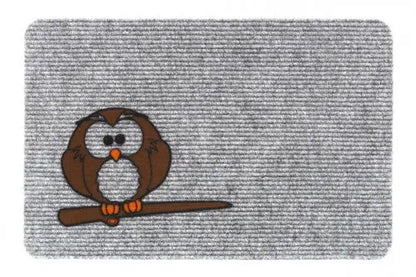 Flocky owl lábtörlő 40x60 / szürke