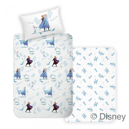 Disney Jégvarázs pamut ágyneműhuzat- Ha már kinőtte az ovis ágyneműt, de még mindig a Jégvarázs a kedvence