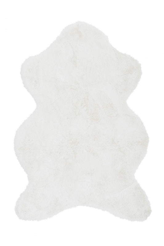 Giorgia Uni 101 White amorf szőnyeg 60x80 / fehér