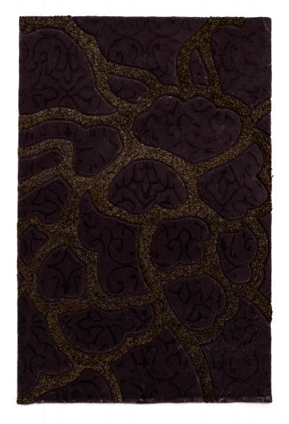 Guy Laroche Belize dark wenge szőnyeg 160x230 / beige-barna