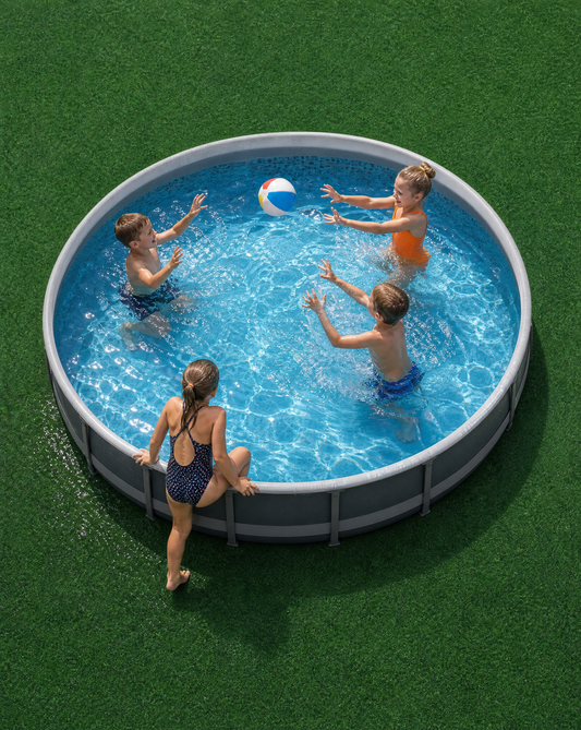 Hampton medence alá helyezhető műfű- A zöld oázis, amely egész nyáron gondozásmentesen szép marad